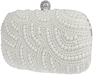 Pearl Clutch Bag