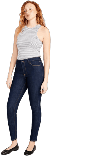 Old Navy Women's High-Waisted Super-Skinny Jeans