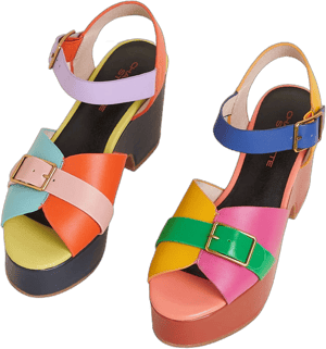 Charlotte Stone RAF Chunky Sandal Platforms