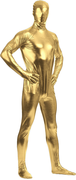 Shiny Metallic Stretchy Spandex Bodysuit