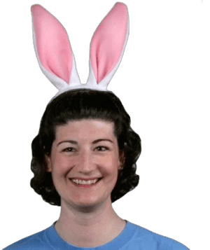 Beistle Soft-Touch Bunny Ears Headband