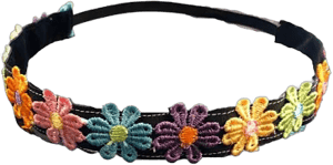 18" Colorful Flower Headband