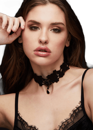 Gothic Lace Choker Necklace