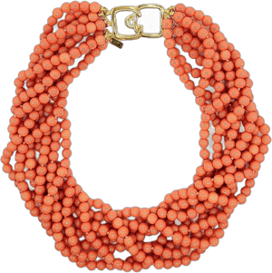 Kenneth Jay Lane Coral Necklace