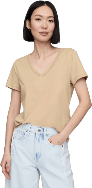 Gap Factory Women's Favorite V-Neck T-Shirt