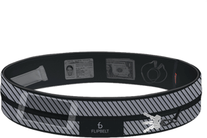 FlipBelt Reflective Running Belt