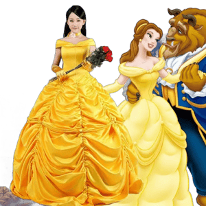 Disney Belle Princess Evening Gown