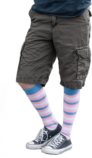 Pride Stripes Knee High Socks