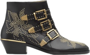 Chloé Women's Susanna Studded Leather ankle Boots