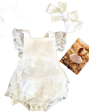 Baby Girl Lace Romper