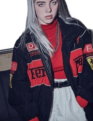 Billie Eilish Womens Ferrari Bomber