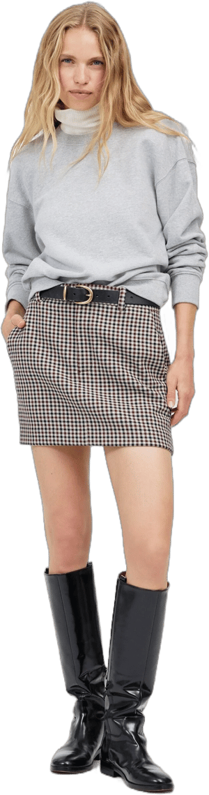 Madewell Women's Plaid Mini Skirt