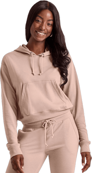 Hanes Women's French Terry Cropped Hoodie