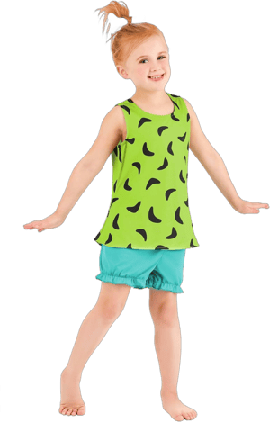 FUN Costumes Flintstones Pebbles Costume for Girls Kid's Flintstones Outfit