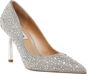 Steve Madden Women's Classie Pointed-Toe Rhinestone Stiletto Pumps