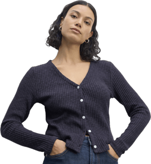 Everlane Women's Cozy Rib Cardigan