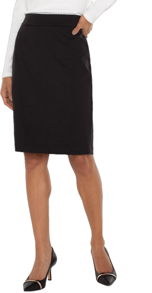 Liverpool Women's Los Angeles Ponte Knit Pencil Skirt