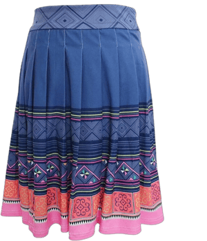 Hmong Pleated Skirt