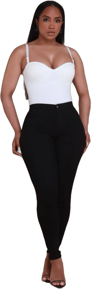 Super Swank High Waist Stretchy Jeans