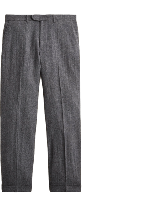 J.Crew Men's Classic Creased Japanese Wool Blend Trousers