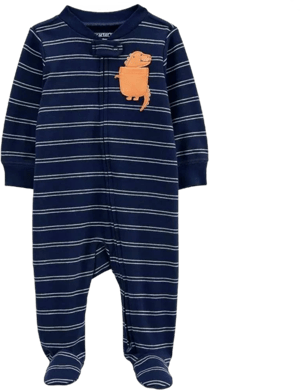 OshKosh B'gosh and Carter's Baby Dinosaur 2-Way Zip Cotton Sleep &