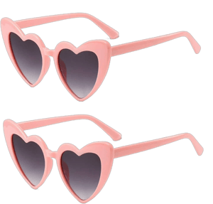 Vintage Cat Eye Love Heart Shaped Sunglasses