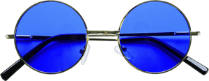 David Retro Round Groovy Sunglasses