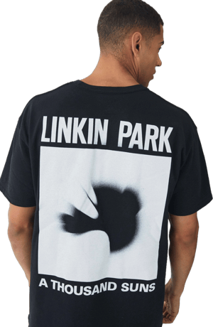 Boohoo Oversized Linkin Park Band License Print T-Shirt