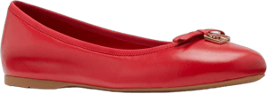 Kate Spade Dakota Charm Leather Ballet Flats