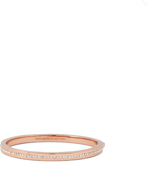 Kate Spade Women's Ring It Up Pave Bangle Bracelet with Crystals