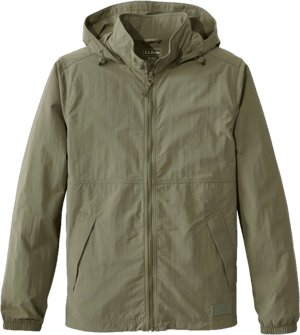 L.L.Bean Men's Light and Airy Nylon Windbreaker