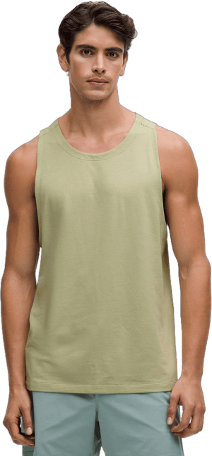 lululemon Men's Zeroed sleeveless relaxed fit cotton-blend Top Xxl