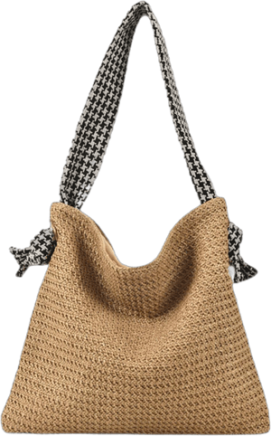 Straw Beach Bag