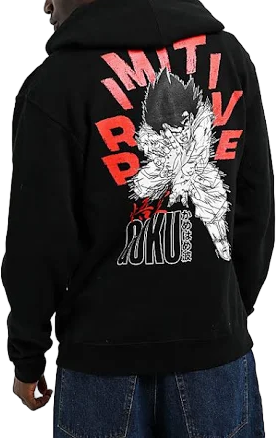 Primitive x Dragon Ball Z Goku Energy Black Zip Hoodie