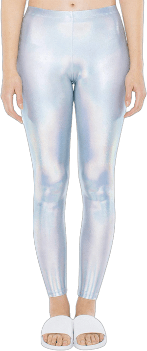 American Apparel Women's Metallic Leggings