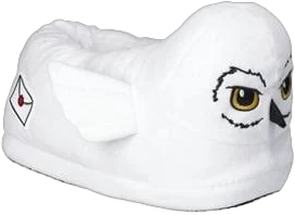 Harry Potter Hedwig Plush Slippers