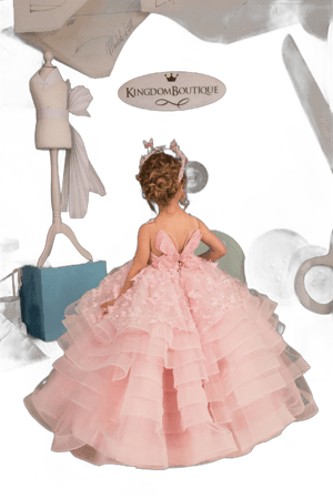 Tulle and Lace Flower Girl Dress