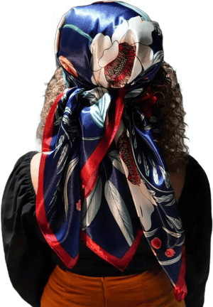 Silk Cari Floral Scarf