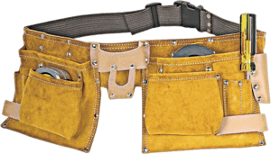 Voyager 10-Pocket Leather Tool Belt