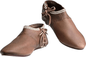 12th Century Leather Shoes