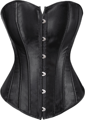 Satin Bustier Corset Top