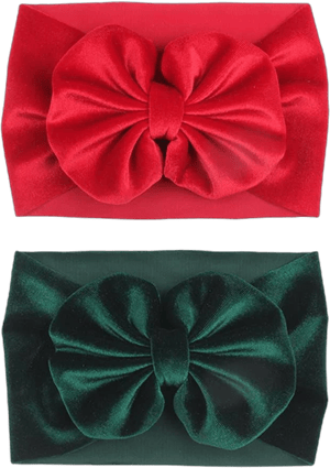 YanJie Baby Girl Velvet Bows