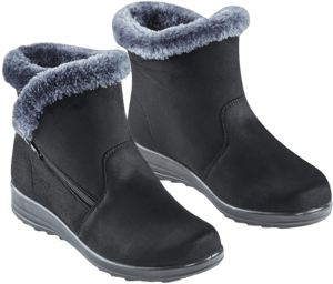 Collections Etc. Plush Faux Fur Boots