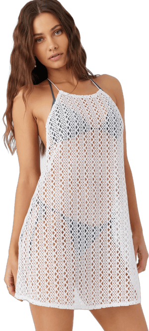 O'Neill Women's Mona Mini Crochet Lace Cover-Up