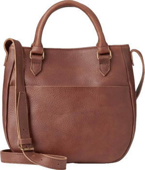 Duluth Trading Company Leather Saddle Bag