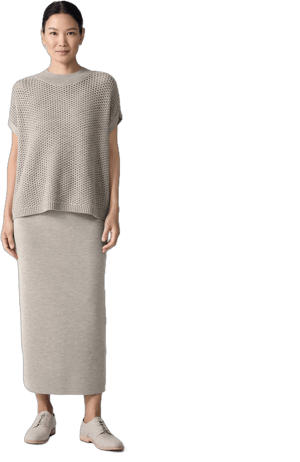 Eileen Fisher Women's Merino Wool Pencil Skirt