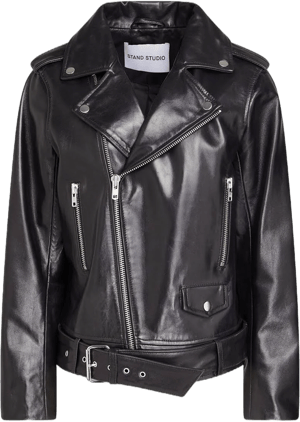 Stand Studio Women's Leather Biker Jacket