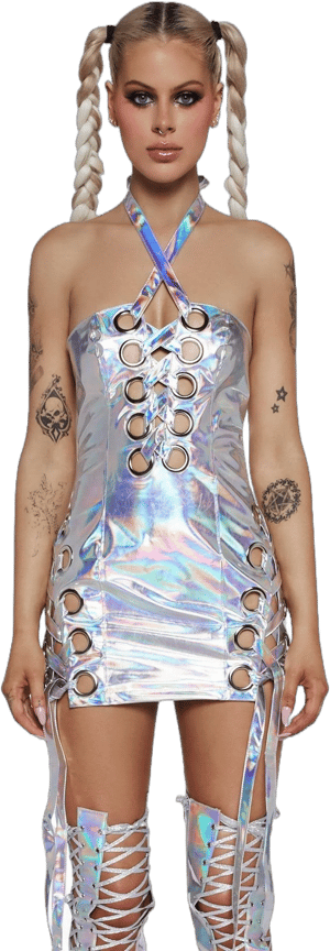 Club Exx Luminous Leviathan Bodycon Dress