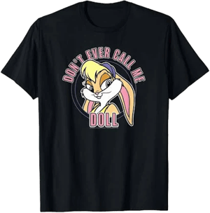 Space Jam Classic Lola Bunny Don't Ever Call Me Doll T-Shirt