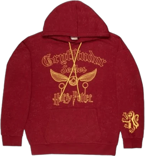 Harry Potter Women's Gryffindor Quidditch Hoodie